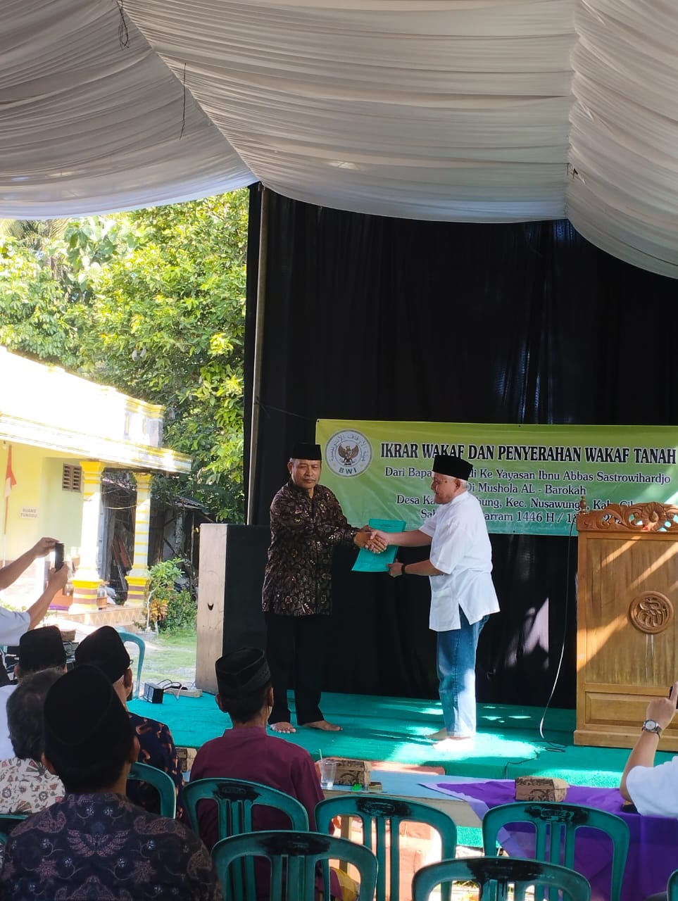 Galery Penerimaan Waqaf