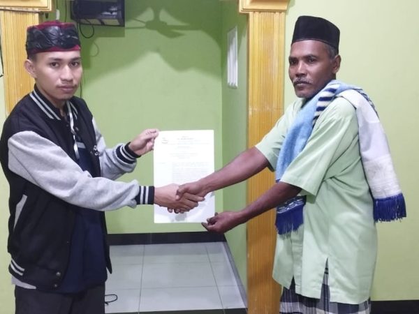 Penyerahan SK Takmir Mushola Al Barokah Karangsembung