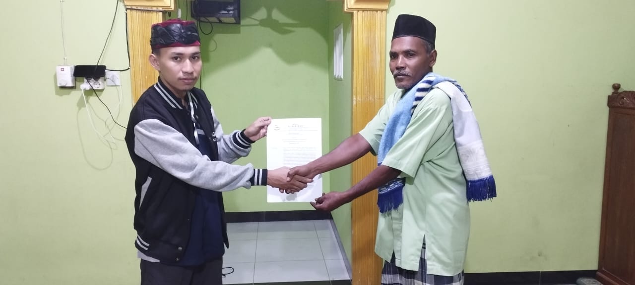 Penyerahan SK Takmir Mushola Al Barokah Karangsembung